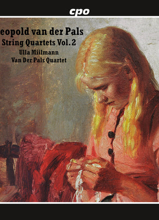 the album cover for Van Der Pals Quartet - Str Qrts Vol. 2
