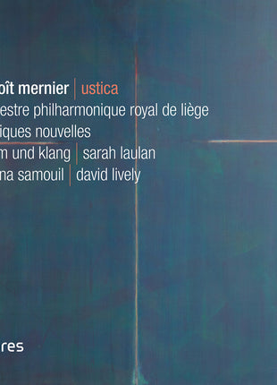 the album cover for Orchestre Philharmonique Royal De Liege - Mernier: Ustica