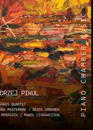 the album cover for Andrzej Pikul - Ginastera: Pno Chamber Music
