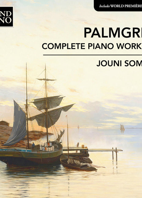 the album cover for Jouni Somero - Palmgren: Complete Pno Works Vol. 9