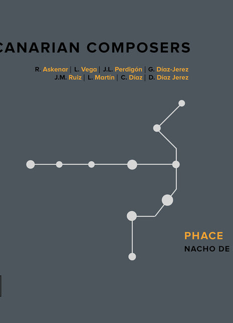 the album cover for Phace - 8 Canarian Composers