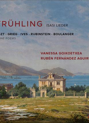 the album cover for Vanessa Goikoetxea - Fruhling: Isasi Lieder
