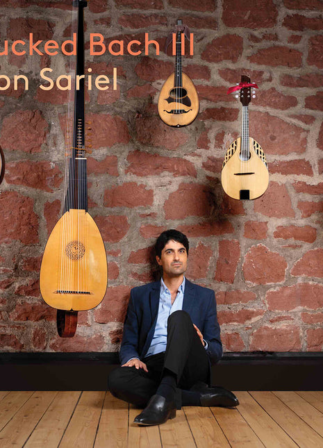 the album cover for Alon sariel - Plucked Bach Iii