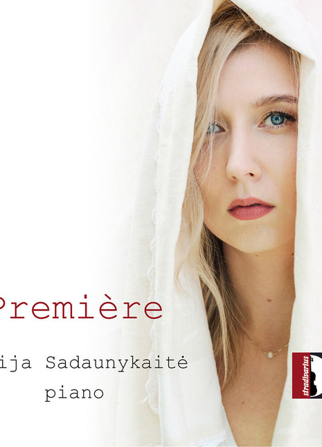 the album cover for Julija Sadaunykaite - Premiere - Julija Sadaunykaite