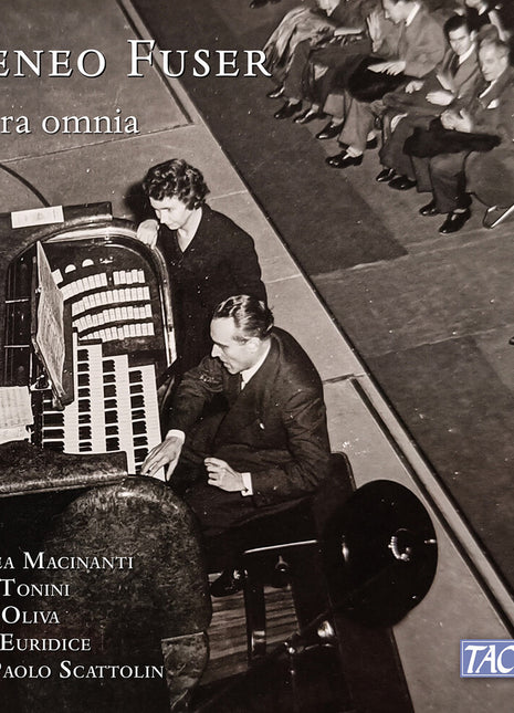 the album cover for Andrea Macinanti - Fuser: Opera Omnia