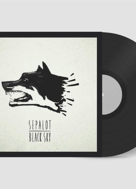 the album cover for Sepalot - Black Sky