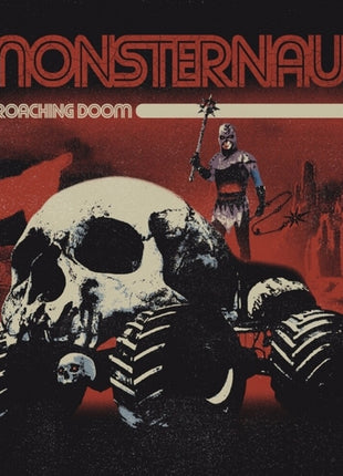the album cover for Monsternaut - Approaching Doom (Blk) [Colored Vinyl] (Red) (Wht) (Spla)