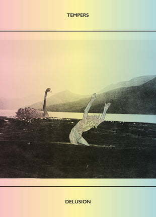 the album cover for Tempers - Delusion