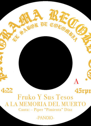the album cover for Fruko Y Sus Tesos - La Memoria Del Muerto