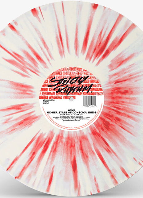 the album cover for Wink - Higher State Of Consciousness [Colored Vinyl] (Red) (Wht)