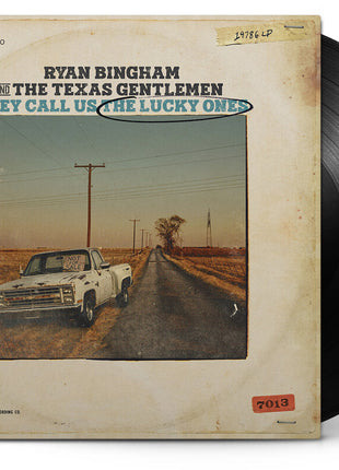 the album cover for Ryan Bingham - They Call Us The Lucky Ones
