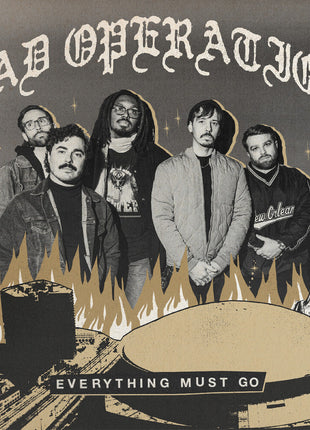 the album cover for Bad Operation - Everything Must Go - Gold [Colored Vinyl] (Gol) [Download Included]