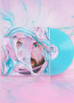 the album cover for Pictish Trail - Life Slime - Toxic Lagoon Blue (Blue) [Colored Vinyl]