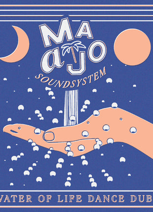 the album cover for Maajo Maajo Soundsystem - Water Of Life Dance Dubs