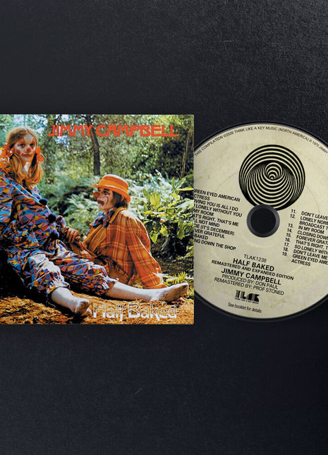 the album cover for Jimmy Campbell - Half Baked [With Booklet] [Remastered] [Digipak] [Reissue]