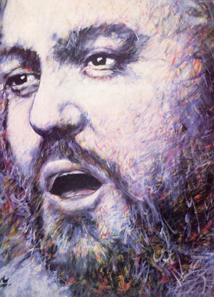 the album cover for Luciano Pavarotti - Verismo Arias