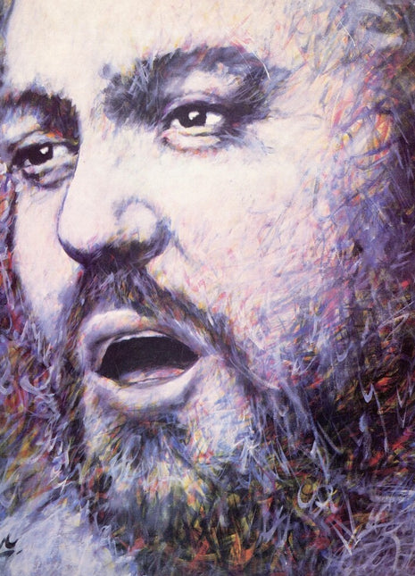 the album cover for Luciano Pavarotti - Verismo Arias