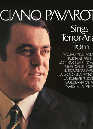 the album cover for Luciano Pavarotti - Sings Tenor Arias From Italian Opera