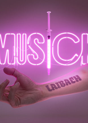 the album cover for Laibach - Musick