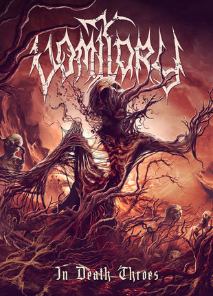 the album cover for Vomitory - In Death Throes