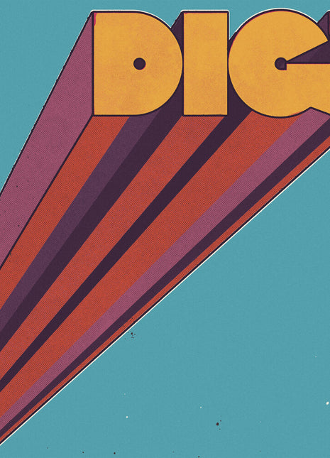 the album cover for Mamas Gun - DIG! [Ocean Blue]