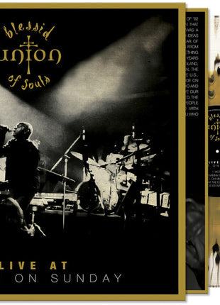the album cover for Blessid Union Of Souls - Live at Never On Sunday [Black / Clear / Gold Splatter]
