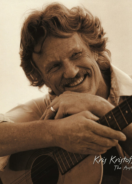 the album cover for Kris Kristofferson - Austin Sessions [Colored Vinyl] (Gol) [Limited Edition] (Exp)