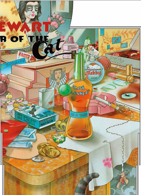 the album cover for Al Stewart - Year Of The Cat [Clear Vinyl] (Gol) (Aniv)