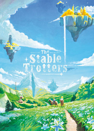 the album cover for Giovanni Rotondo  (Blue) (Colv) - Stable Trotters - O.S.T. (Blue) [Colored Vinyl]