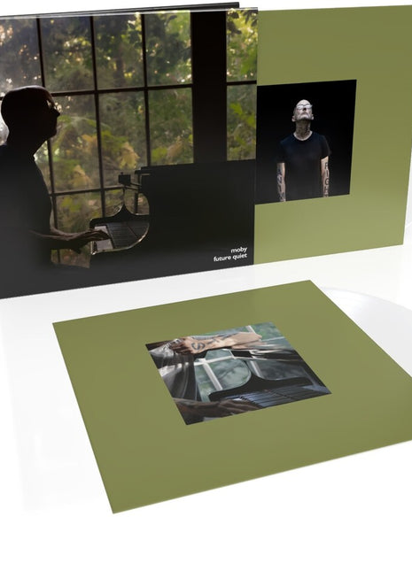 the album cover for Moby - Future Quiet [Transparent]