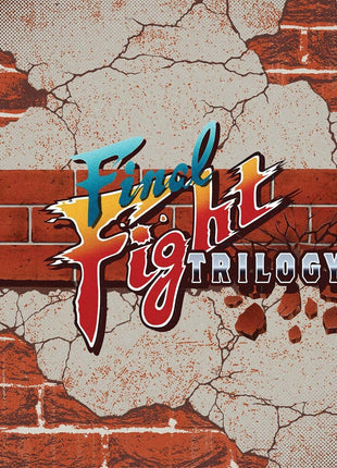 the album cover for Capcom Sound Team (Blue) (Colv) (Grn) (Red) - Final Fight Trilogy - O.S.T. (Blue) [Colored Vinyl] (Grn)