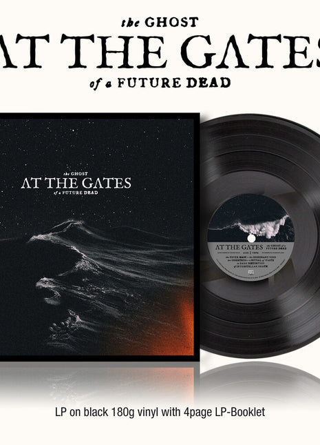 the album cover for At The Gates - The Ghost of a Future Dead [Black]