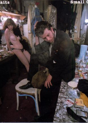 the album cover for Tom Waits - Small Change (turquoise Vinyl)