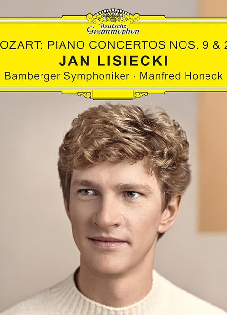 the album cover for Mozart / Jan Lisiecki - Mozart: Piano Concertos 9 & 22 (Uk)