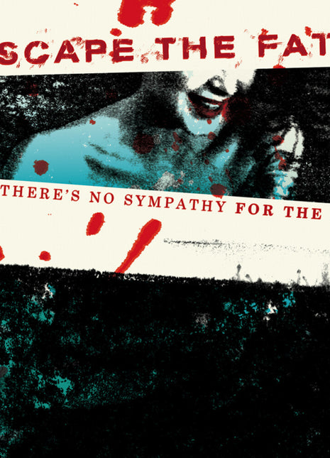 the album cover for Escape The Fate - There's No Sympathy For The Dead - Ruby Red [Colored Vinyl]