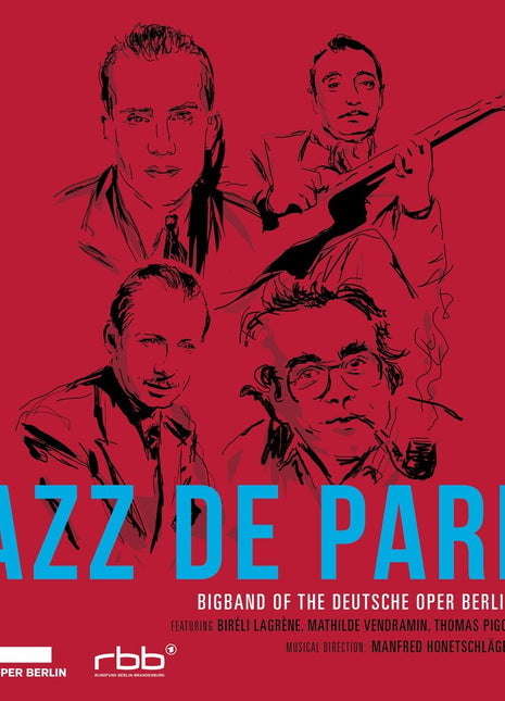 the album cover for Big Band Of The Deutsche Oper Berlin - Jazz De Paris