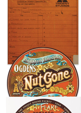 the album cover for Small Faces - Ogdens Nut Gone Flake