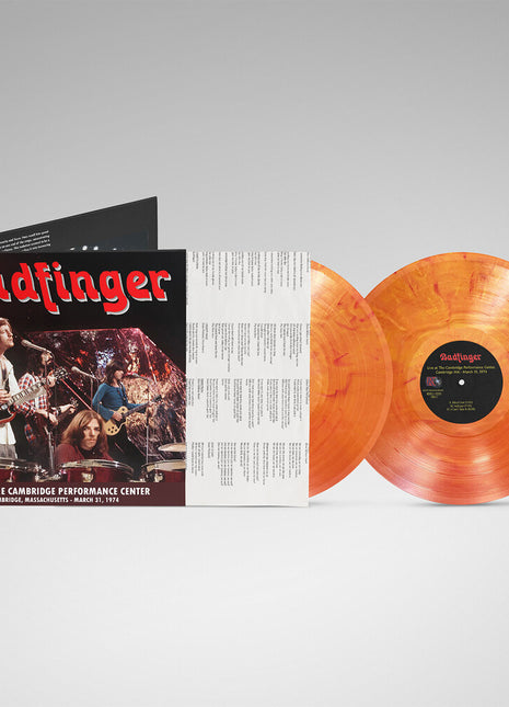 the album cover for Badfinger - Live At The Performance Center - Cambridge, Ma
