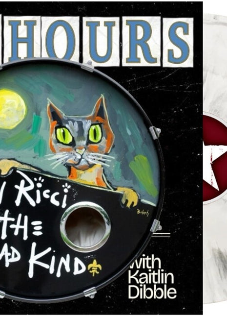 the album cover for Jason Ricci  & The Bad Kind / Dibble,Kaitlin - 13 Hours [Colored Vinyl] (Wht)