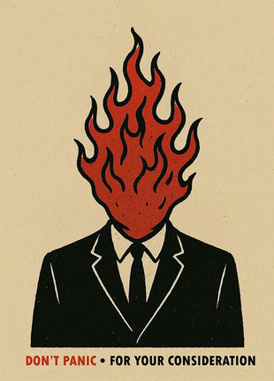 the album cover for Don't Panic - For Your Consideration