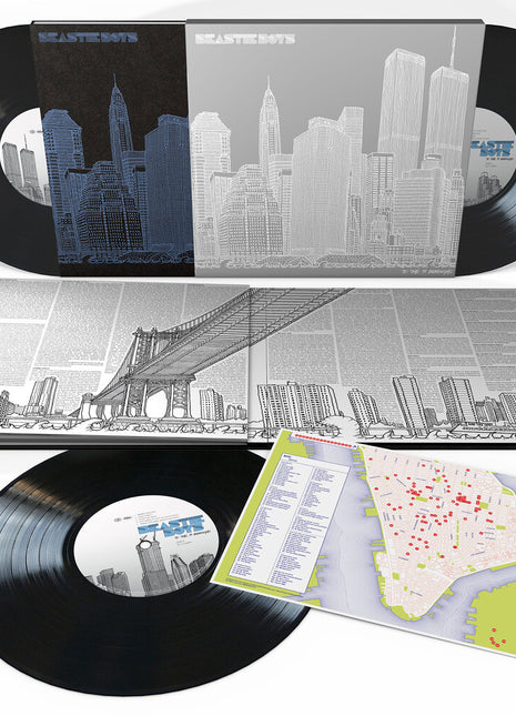 the album cover for Beastie Boys - To The 5 Boroughs Deluxe Edition