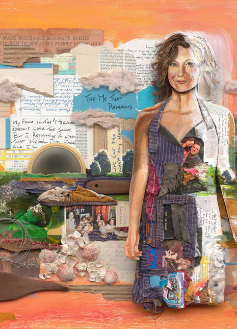 the album cover for Amy Grant - The Me That Remains