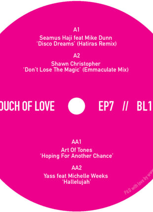 the album cover for Touch of Love EP 7 / Various - A Touch Of Love EP 7 (Various Artists)