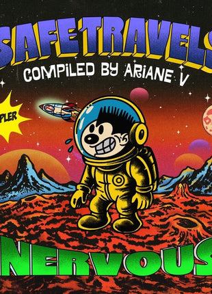 the album cover for Safe Travels Sampler (Compiled by Ariane V) / Var - Safe Travels Sampler (Compiled by Ariane V)