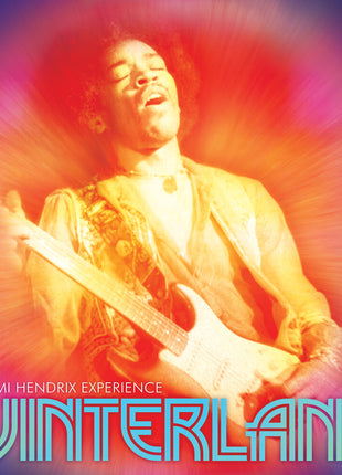 the album cover for Jimi Hendrix Experience - Winterland