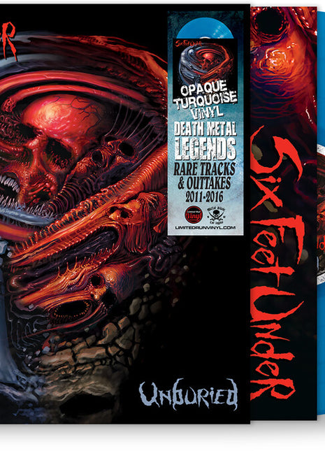 the album cover for Six Feet Under - Unburied [Colored Vinyl] [Limited Edition]