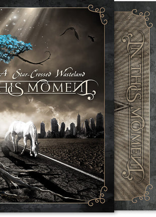 the album cover for In This Moment - Star-Crossed Wasteland [Indie Exclusive] (Blue) [Colored Vinyl] [Limited Edition]