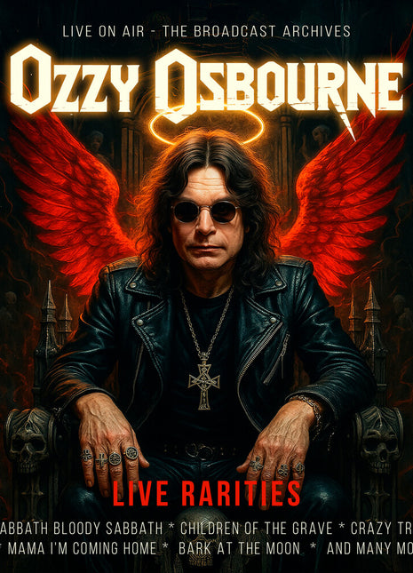 the album cover for Ozzy Osbourne - Live Rarities [Digipak]