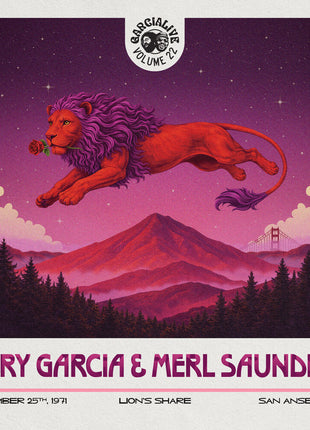 the album cover for Jerry Garcia  / Saunders,Merl - Garcialive Volume 22: September 25th, 1971 [Digipak]