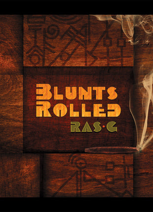 the album cover for Ras_G - BLUNTS ROLLED [160g Black Vinyl]